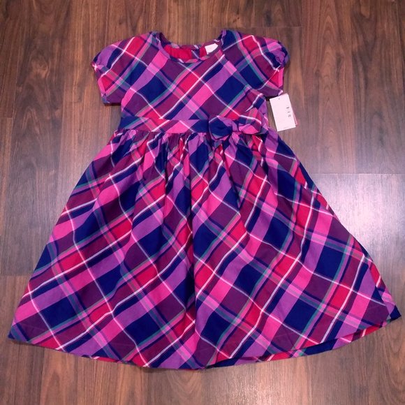 Gymboree Other - HP: Gymboree Dress, size 7, NWT, Red/Navy Plaid